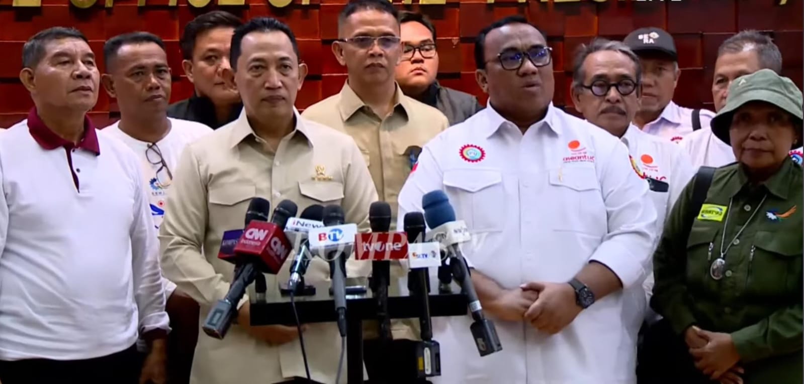 UU Ketenagakerjaan Disahkan, Andi Gani Langsung Temui KSP Listyo Sigit
